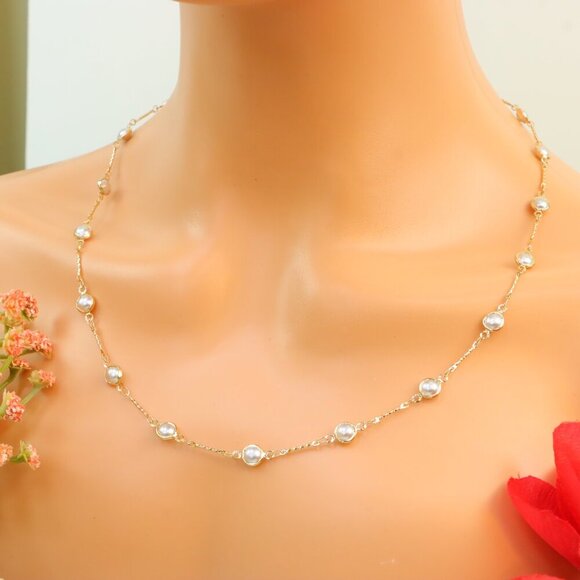 "New Beautiful Design Necklace Chain for Women/Girls, Gift, N589 - Picture 9 of 10